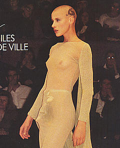 Eve Salvail see through runway photo