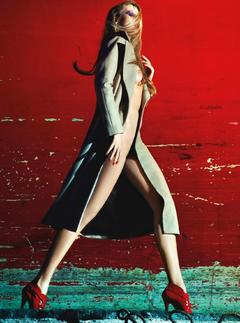 Keke Lindgard almost naked