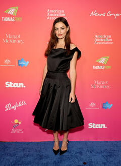 Australian actress Phoebe Tonkin at G'Day USA Arts Gala at Skirball Cultural Center in LA - January 2023