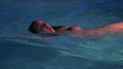 Eva Amurri nude in a pool in Californication