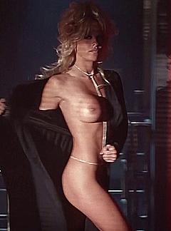 Pamela Anderson nude in Barb Wire