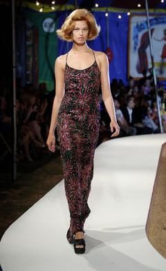 Hailey Clauson at Moschino show