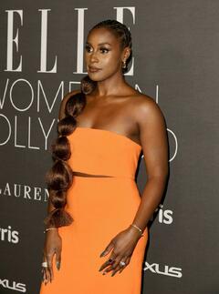 Issa Rae at Elle Women in Hollywood celebration in Los Angeles