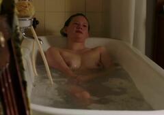 Anka Graczyk nude in a bathtub at Let’s Go!