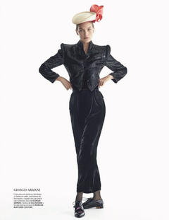 Arizona Muse for Harpers Bazaar Espana - September 2020