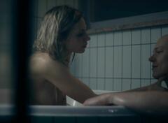 Malgorzata Gorol nude in the bathtub at Klangor