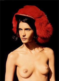 Romanian model Diana Dondoe topless