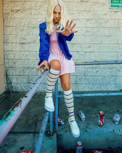 Juno Temple for W Magazine - TV Portfolio - August 2021
